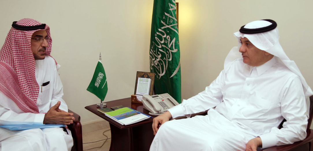 وزير الزراعة يستقبل رئيس مجلس ادارة الجمعية السعودية للاستزراع المائي  واعضاء مجلس الادارة للدورة الثانية 