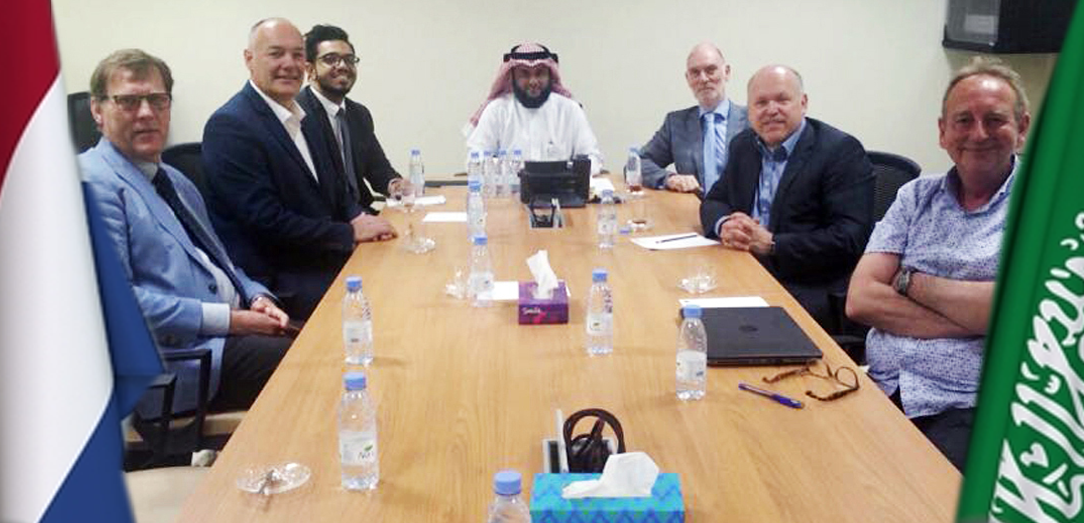 Meeting to discuss ways of cooperation between the Kingdom of Saudi Arabia and the Kingdom of the Netherlands on the development and transferring new techniques in manufacturing and producing seaweed
