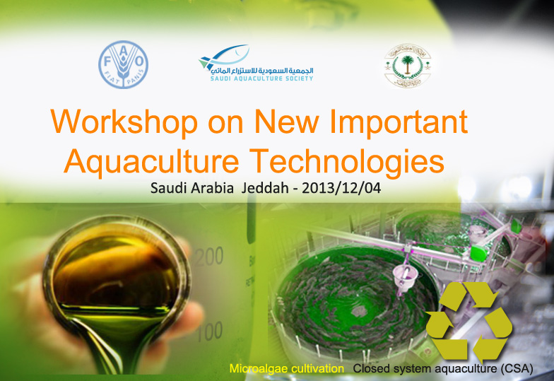 Workshop on New Important Aquaculture Technologies 